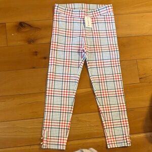 Jamie and jack- 5 NWT- Plaid Kids Leggings